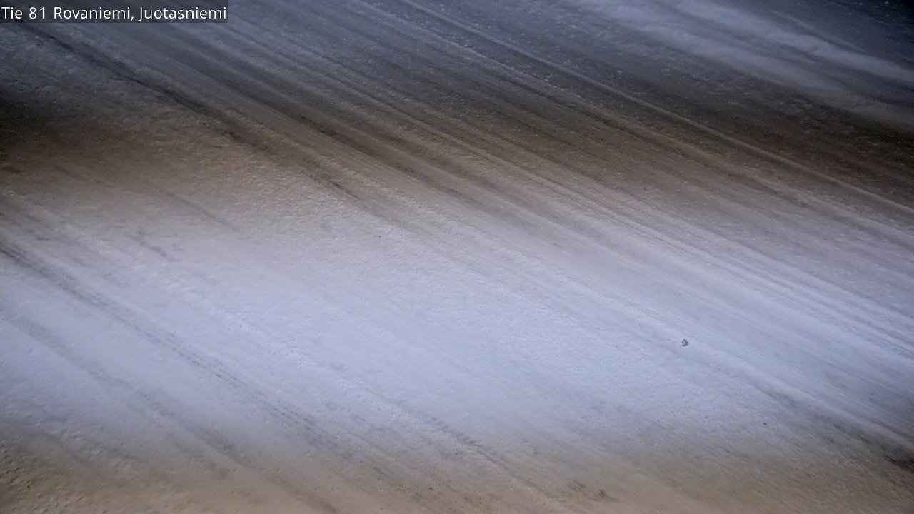 Weather Camera Image Road 81 Rovaniemi, Juotasniemi, Rovaniemi, Lappi