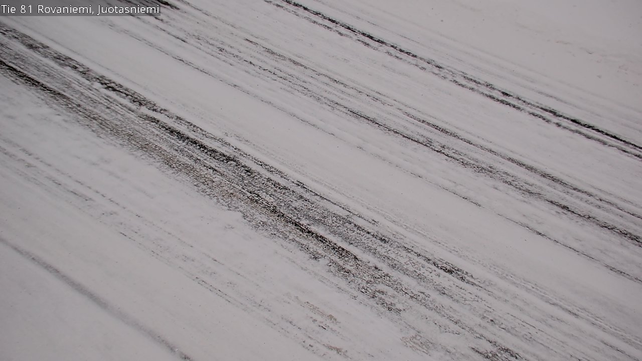 Weather Camera Image Road 81 Rovaniemi, Juotasniemi, Rovaniemi, Lappi