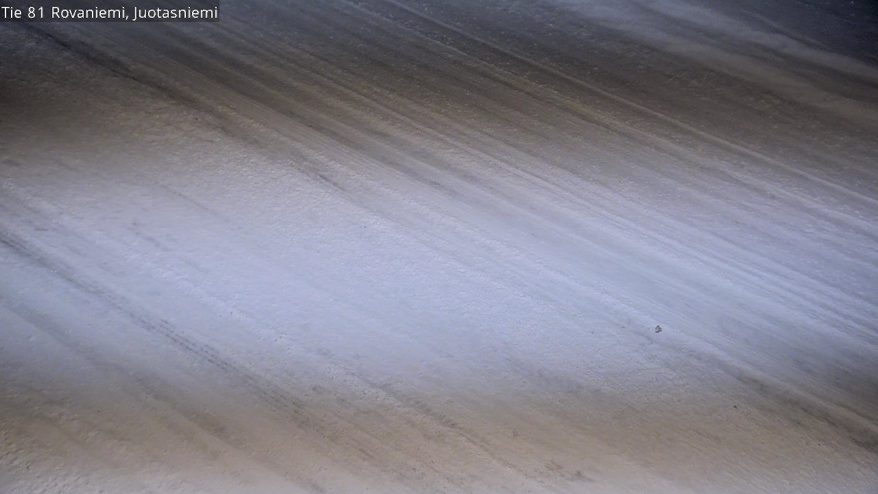 Weather Camera Image Road 81 Rovaniemi, Juotasniemi, Rovaniemi, Lappi