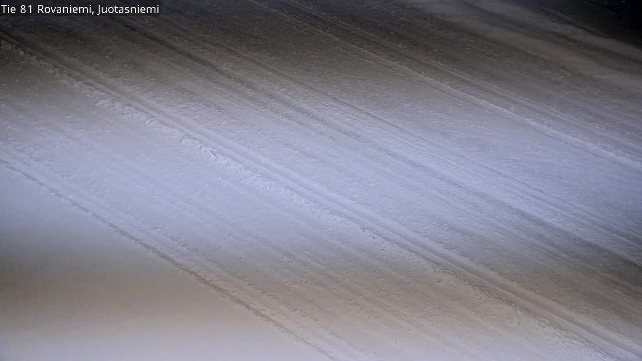 Weather Camera Image Road 81 Rovaniemi, Juotasniemi, Rovaniemi, Lappi