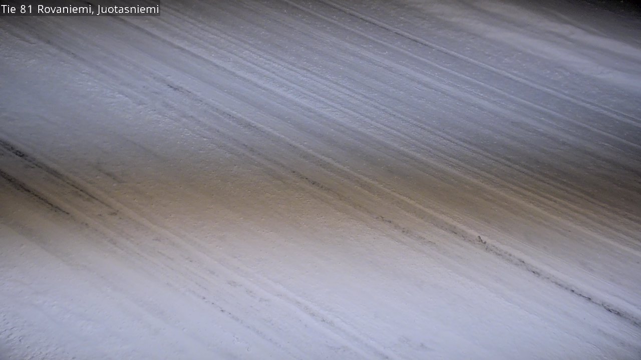Weather Camera Image Road 81 Rovaniemi, Juotasniemi, Rovaniemi, Lappi