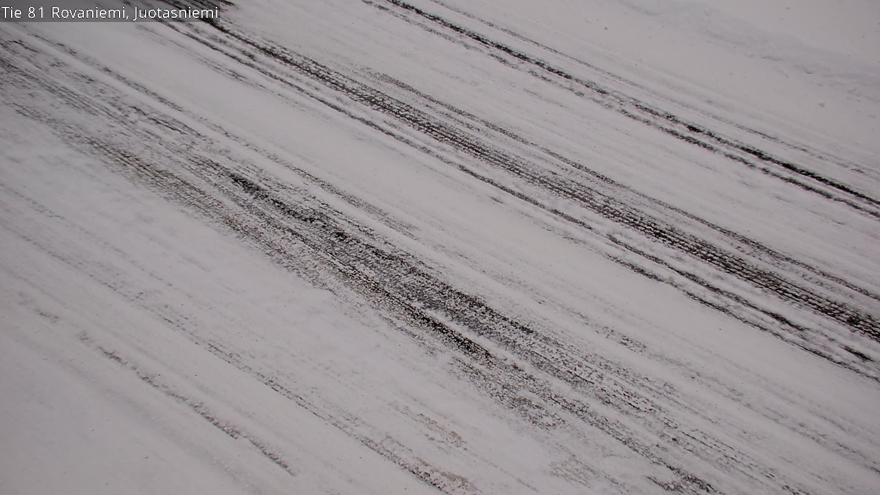 Weather Camera Image Road 81 Rovaniemi, Juotasniemi, Rovaniemi, Lappi