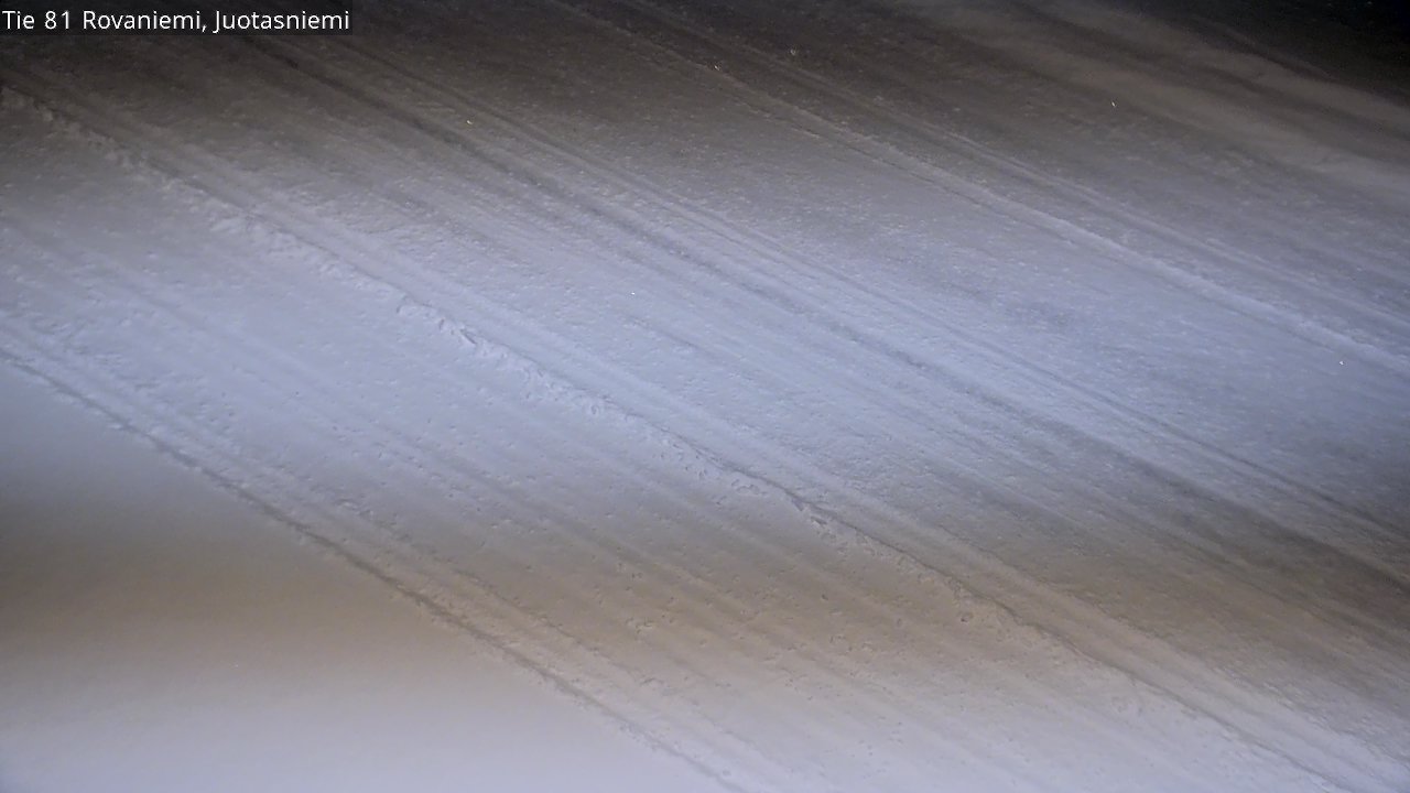 Weather Camera Image Road 81 Rovaniemi, Juotasniemi, Rovaniemi, Lappi