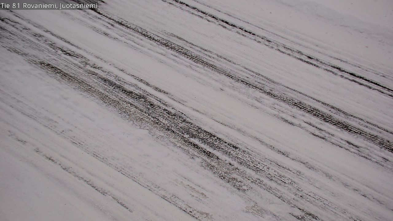 Weather Camera Image Road 81 Rovaniemi, Juotasniemi, Rovaniemi, Lappi