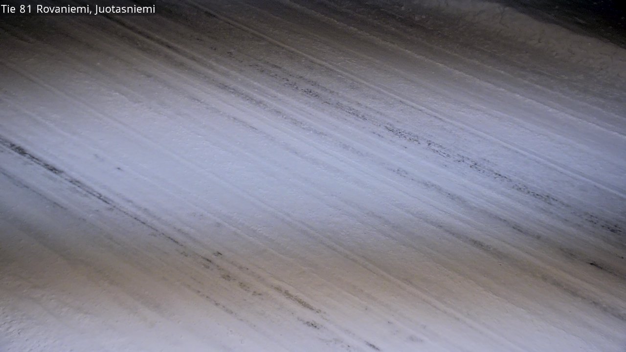 Weather Camera Image Road 81 Rovaniemi, Juotasniemi, Rovaniemi, Lappi