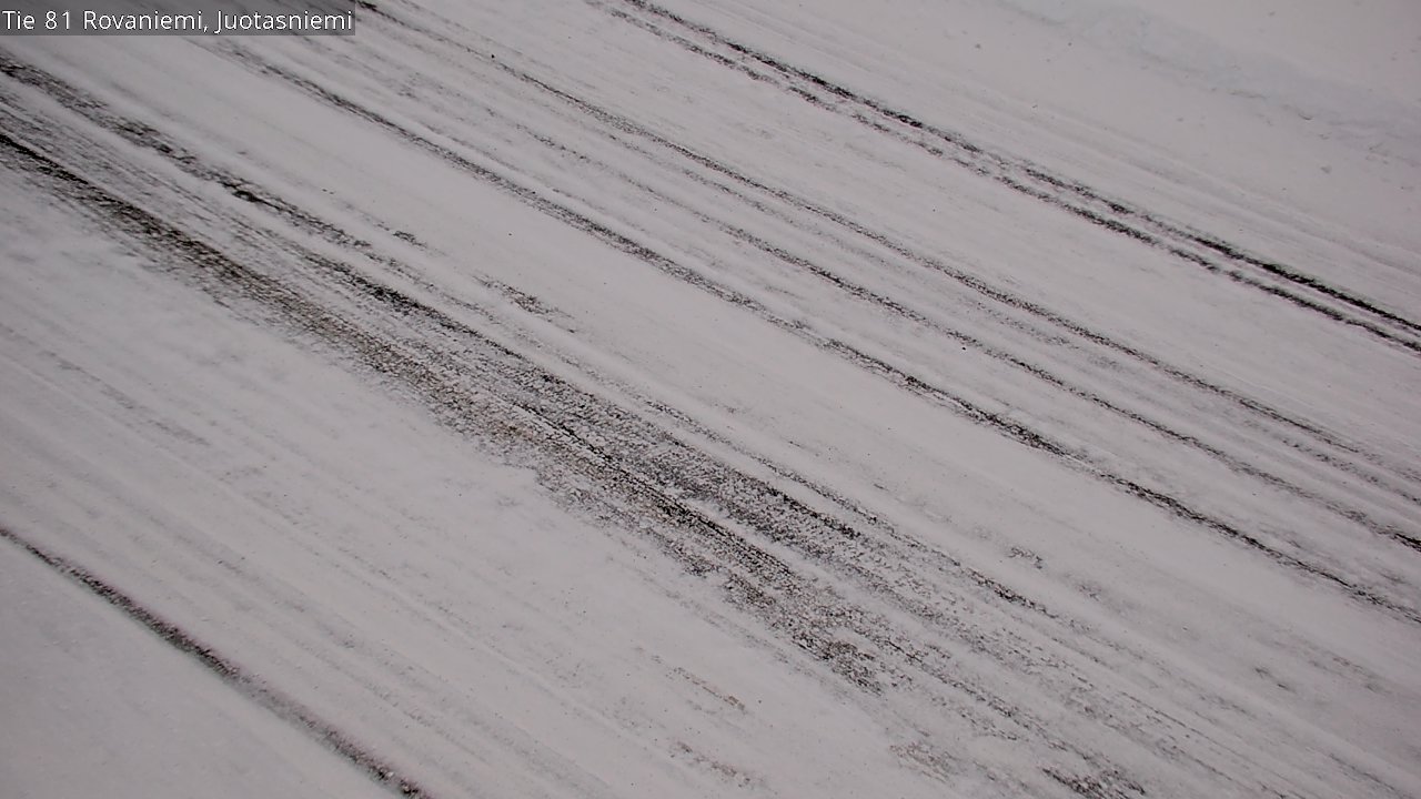 Weather Camera Image Road 81 Rovaniemi, Juotasniemi, Rovaniemi, Lappi