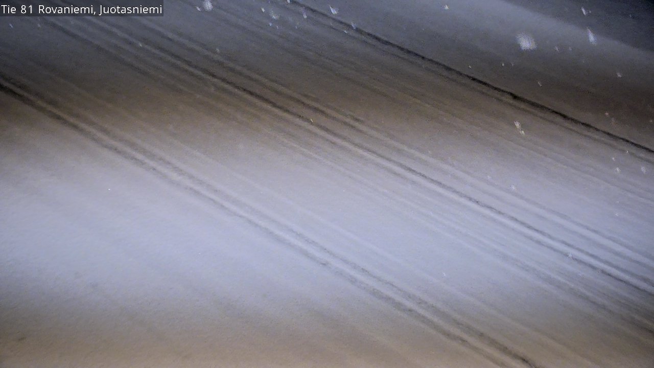 Weather Camera Image Road 81 Rovaniemi, Juotasniemi, Rovaniemi, Lappi
