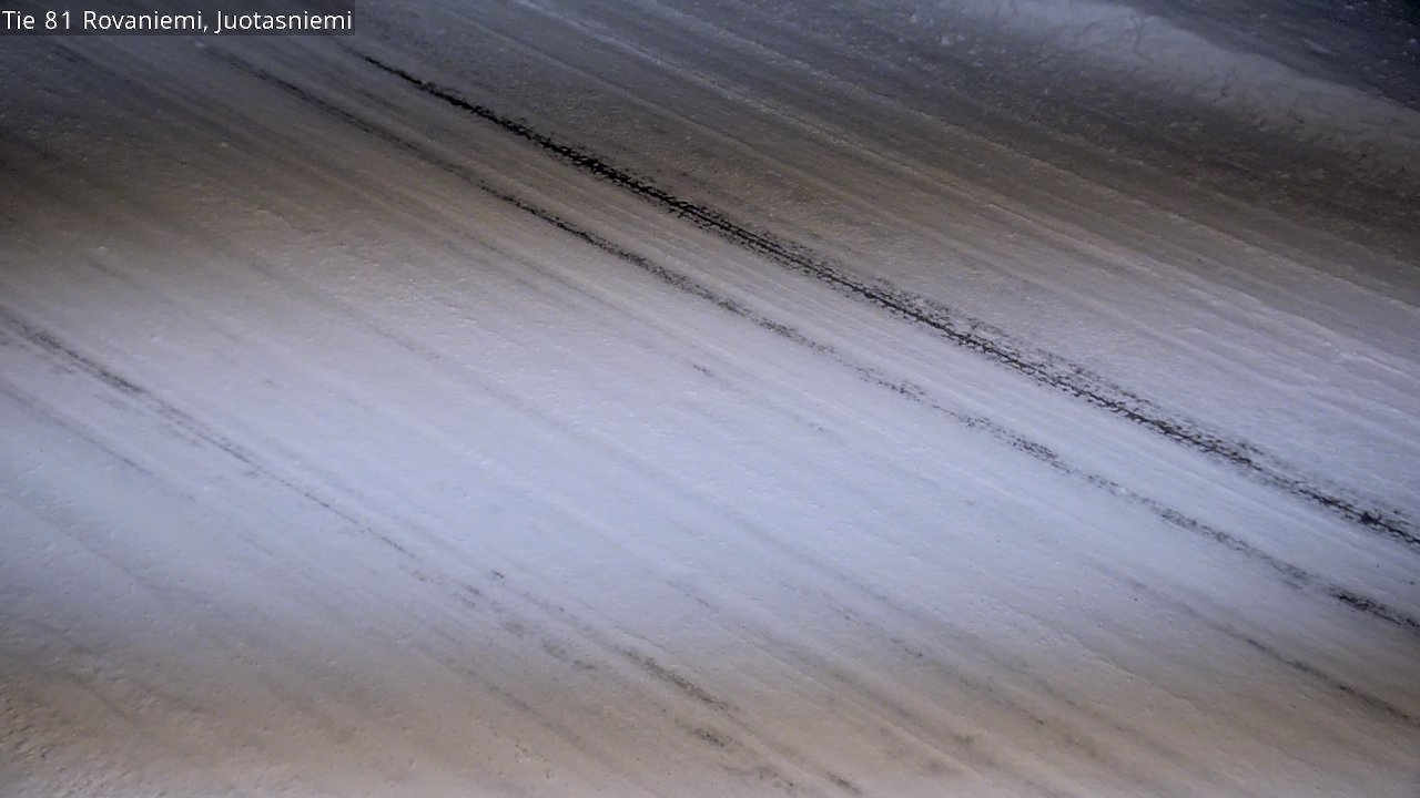 Weather Camera Image Road 81 Rovaniemi, Juotasniemi, Rovaniemi, Lappi