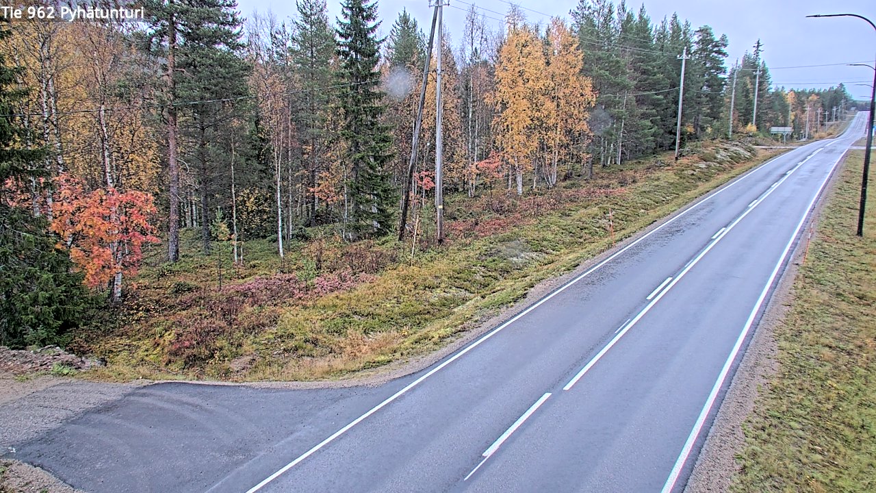 Kelikamerat Kuva Tie 962 Pelkosenniemi Pyhätunturi, Pelkosenniemi, Lappi