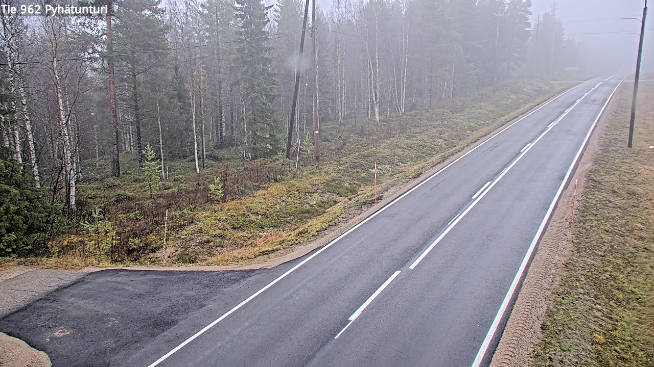 Kelikamerat Kuva Tie 962 Pelkosenniemi Pyhätunturi, Pelkosenniemi, Lappi