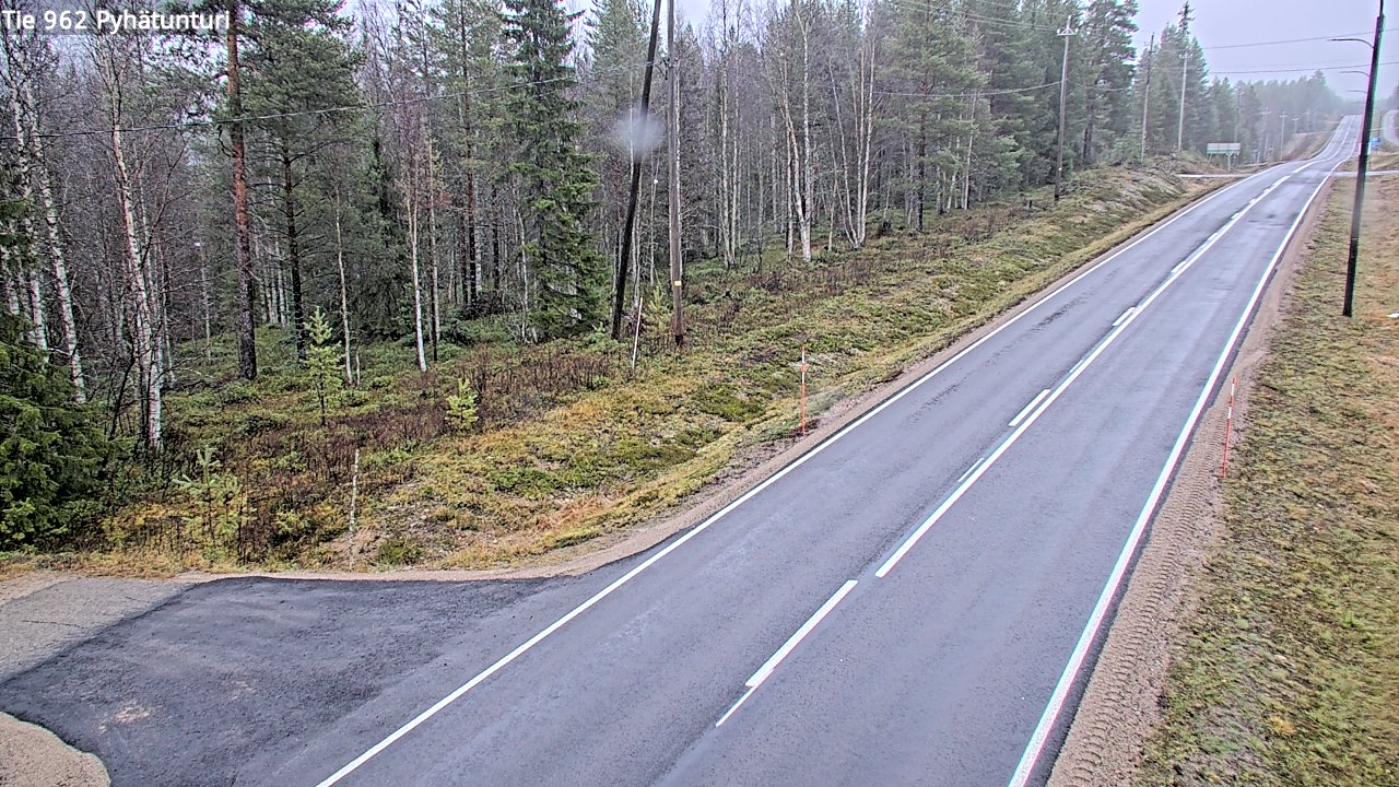 Kelikamerat Kuva Tie 962 Pelkosenniemi Pyhätunturi, Pelkosenniemi, Lappi