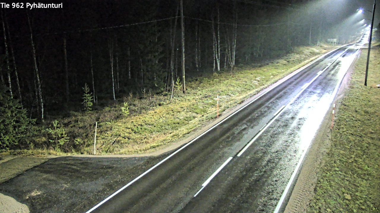 Kelikamerat Kuva Tie 962 Pelkosenniemi Pyhätunturi, Pelkosenniemi, Lappi