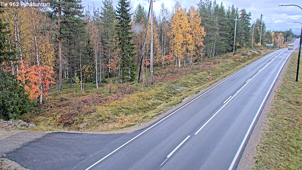 Kelikamerat Kuva Tie 962 Pelkosenniemi Pyhätunturi, Pelkosenniemi, Lappi