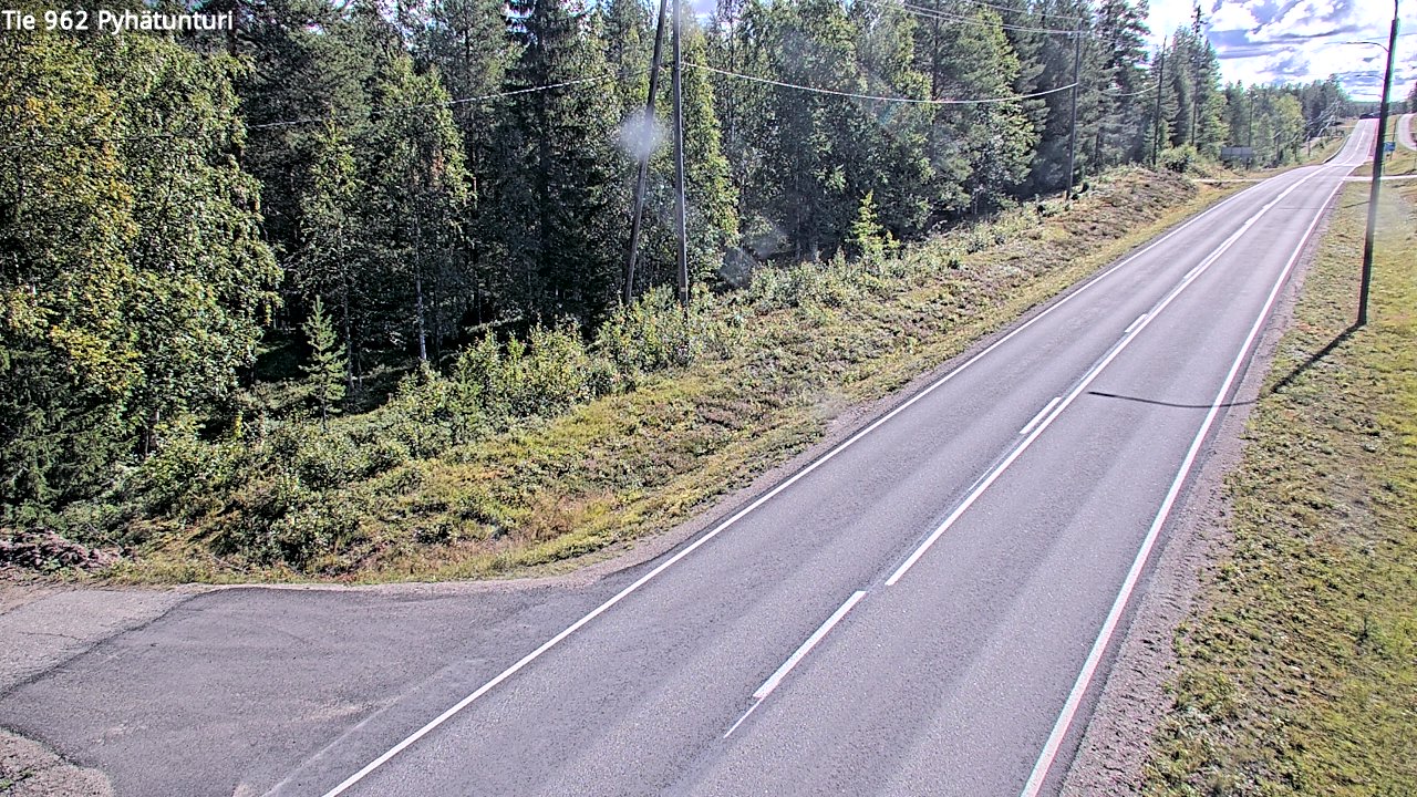Kelikamerat Kuva Tie 962 Pelkosenniemi Pyhätunturi, Pelkosenniemi, Lappi