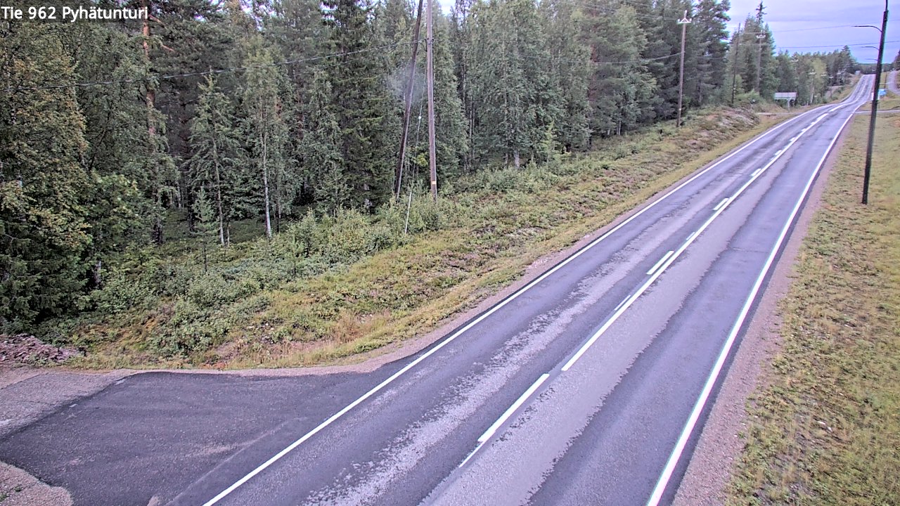 Kelikamerat Kuva Tie 962 Pelkosenniemi Pyhätunturi, Pelkosenniemi, Lappi