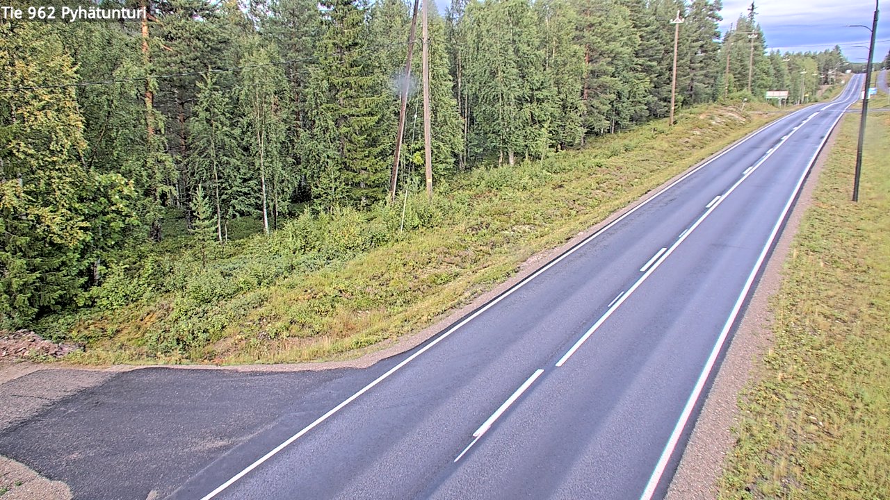 Kelikamerat Kuva Tie 962 Pelkosenniemi Pyhätunturi, Pelkosenniemi, Lappi
