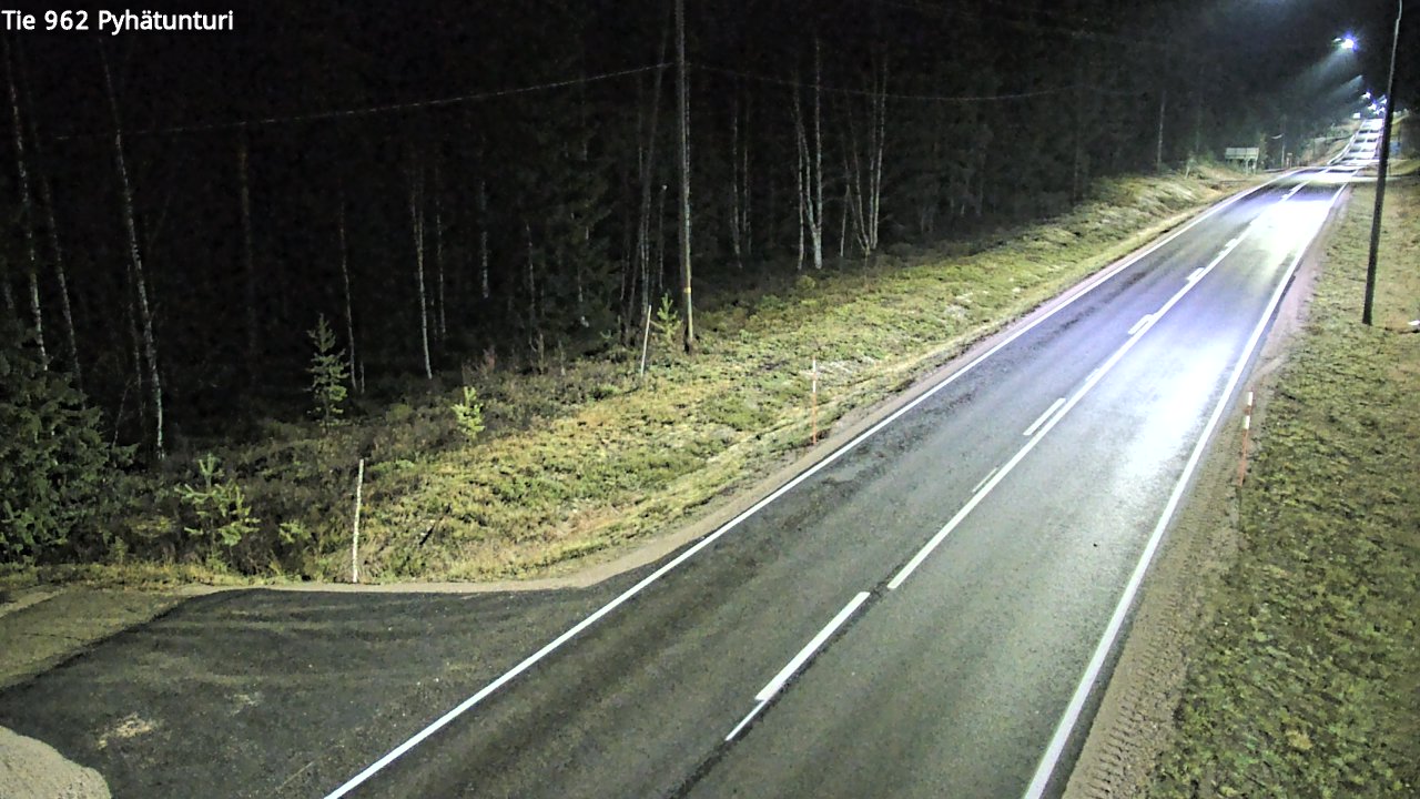 Kelikamerat Kuva Tie 962 Pelkosenniemi Pyhätunturi, Pelkosenniemi, Lappi