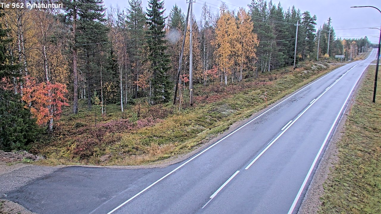 Kelikamerat Kuva Tie 962 Pelkosenniemi Pyhätunturi, Pelkosenniemi, Lappi