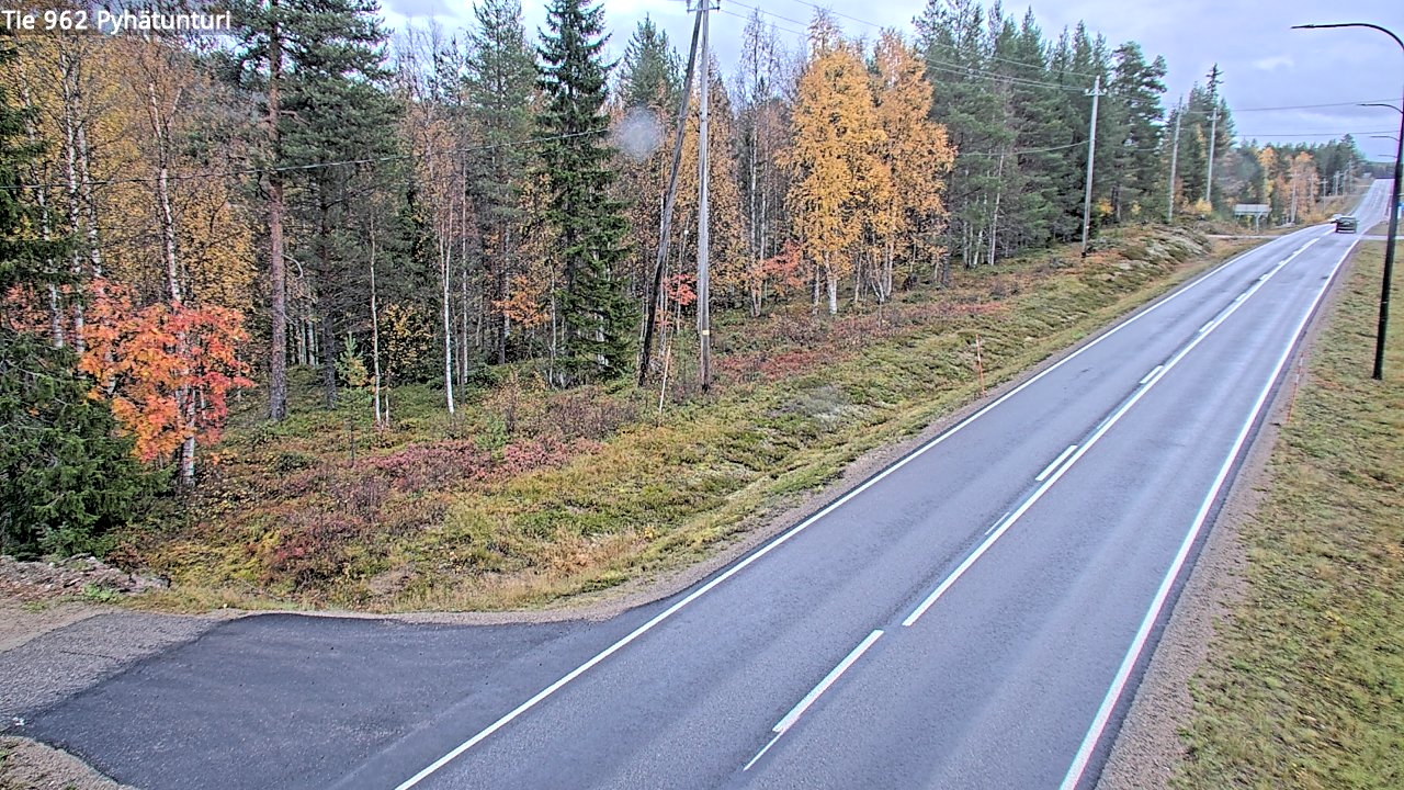Kelikamerat Kuva Tie 962 Pelkosenniemi Pyhätunturi, Pelkosenniemi, Lappi