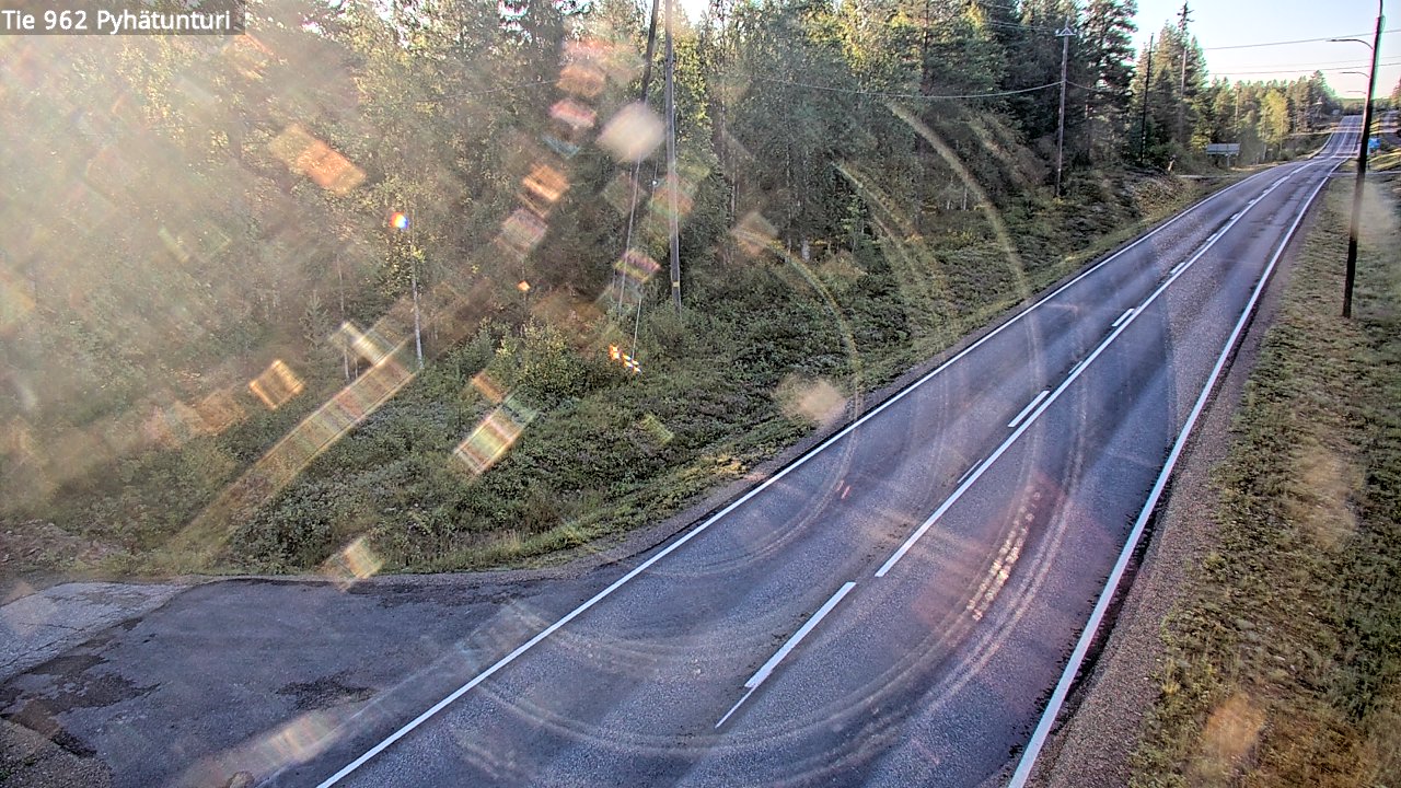 Kelikamerat Kuva Tie 962 Pelkosenniemi Pyhätunturi, Pelkosenniemi, Lappi