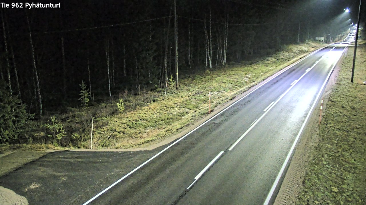 Kelikamerat Kuva Tie 962 Pelkosenniemi Pyhätunturi, Pelkosenniemi, Lappi