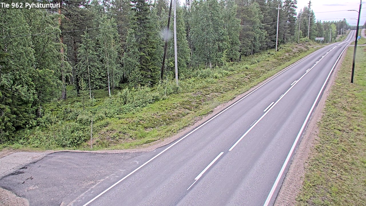 Kelikamerat Kuva Tie 962 Pelkosenniemi Pyhätunturi, Pelkosenniemi, Lappi