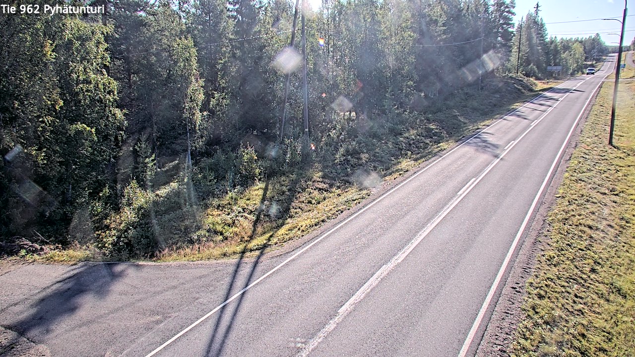 Kelikamerat Kuva Tie 962 Pelkosenniemi Pyhätunturi, Pelkosenniemi, Lappi