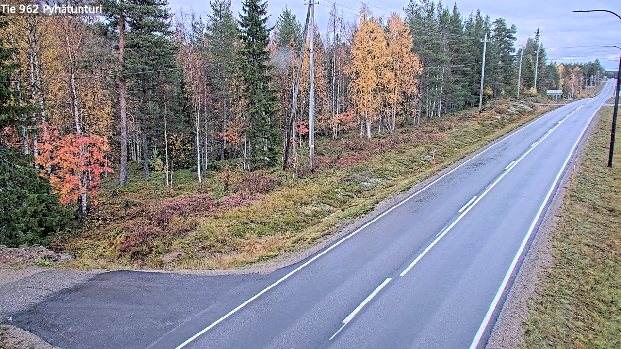 Kelikamerat Kuva Tie 962 Pelkosenniemi Pyhätunturi, Pelkosenniemi, Lappi