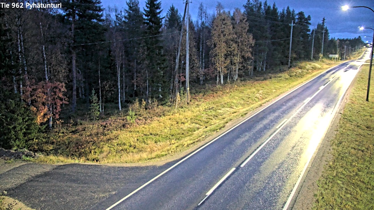 Kelikamerat Kuva Tie 962 Pelkosenniemi Pyhätunturi, Pelkosenniemi, Lappi