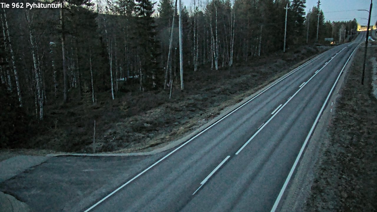 Kelikamerat Kuva Tie 962 Pelkosenniemi Pyhätunturi, Pelkosenniemi, Lappi
