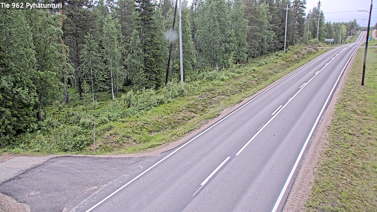 Kelikamerat Kuva Tie 962 Pelkosenniemi Pyhätunturi, Pelkosenniemi, Lappi