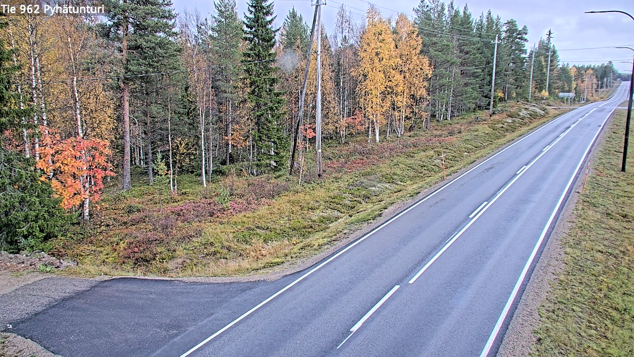 Kelikamerat Kuva Tie 962 Pelkosenniemi Pyhätunturi, Pelkosenniemi, Lappi