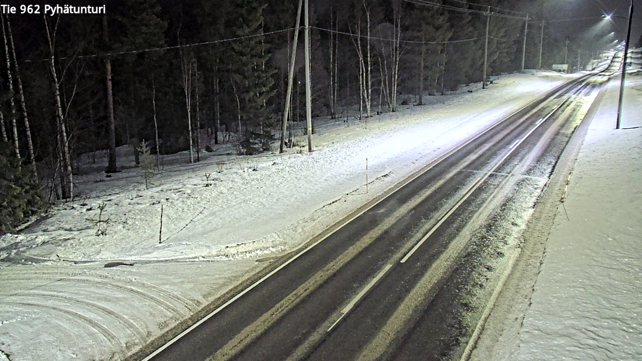 Kelikamerat Kuva Tie 962 Pelkosenniemi Pyhätunturi, Pelkosenniemi, Lappi