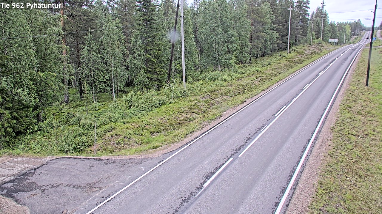 Kelikamerat Kuva Tie 962 Pelkosenniemi Pyhätunturi, Pelkosenniemi, Lappi