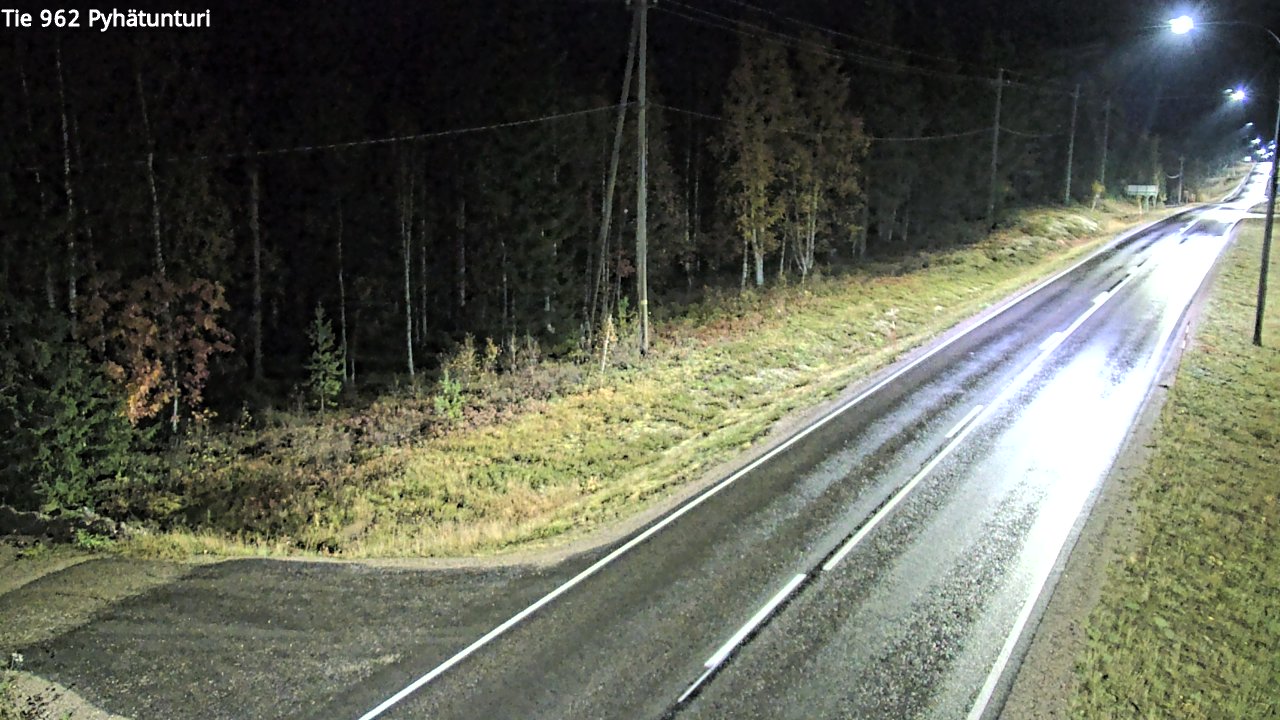 Kelikamerat Kuva Tie 962 Pelkosenniemi Pyhätunturi, Pelkosenniemi, Lappi