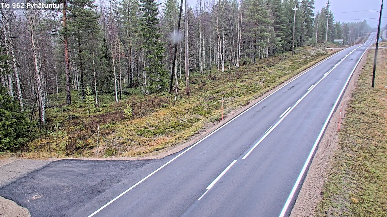 Kelikamerat Kuva Tie 962 Pelkosenniemi Pyhätunturi, Pelkosenniemi, Lappi