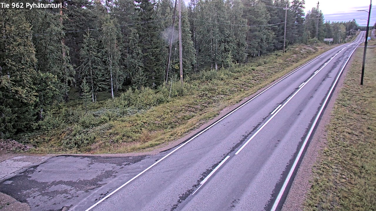 Kelikamerat Kuva Tie 962 Pelkosenniemi Pyhätunturi, Pelkosenniemi, Lappi
