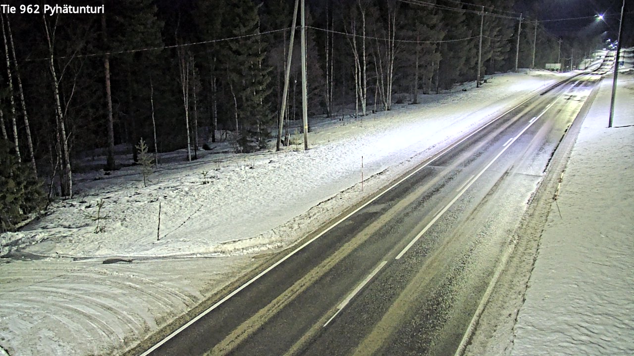 Kelikamerat Kuva Tie 962 Pelkosenniemi Pyhätunturi, Pelkosenniemi, Lappi