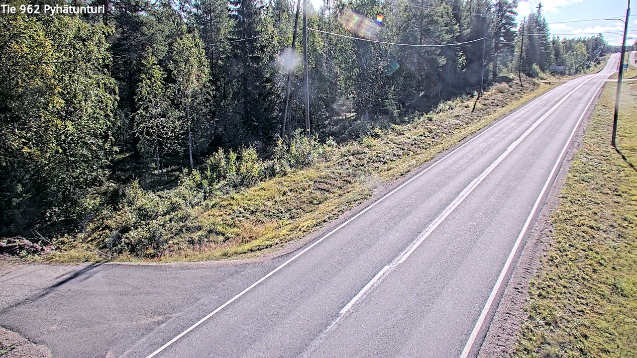 Kelikamerat Kuva Tie 962 Pelkosenniemi Pyhätunturi, Pelkosenniemi, Lappi