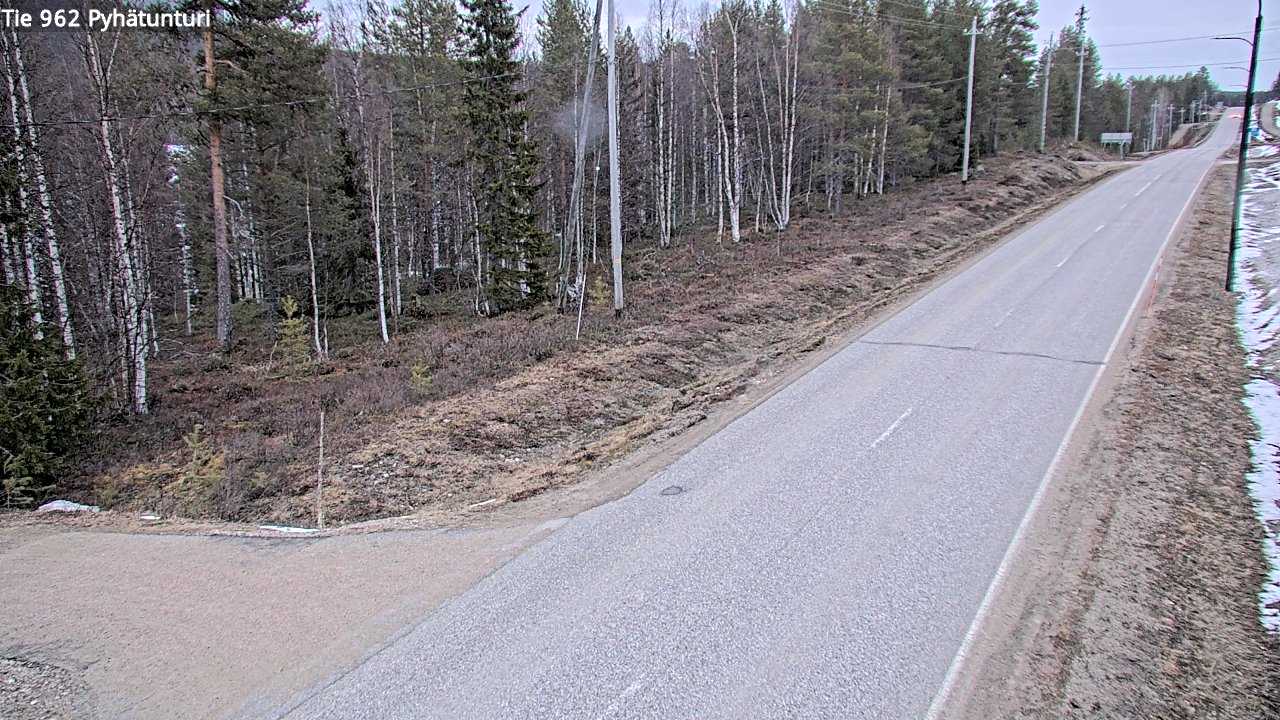 Kelikamerat Kuva Tie 962 Pelkosenniemi Pyhätunturi, Pelkosenniemi, Lappi