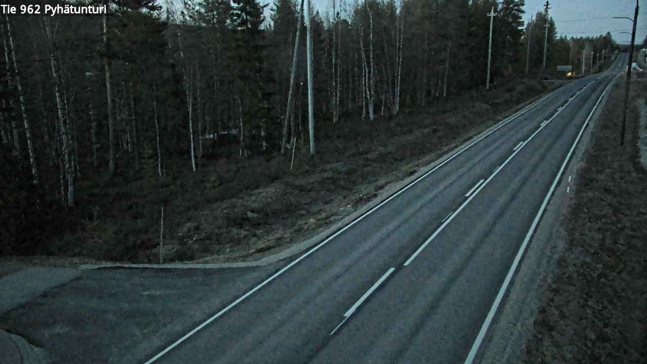 Kelikamerat Kuva Tie 962 Pelkosenniemi Pyhätunturi, Pelkosenniemi, Lappi