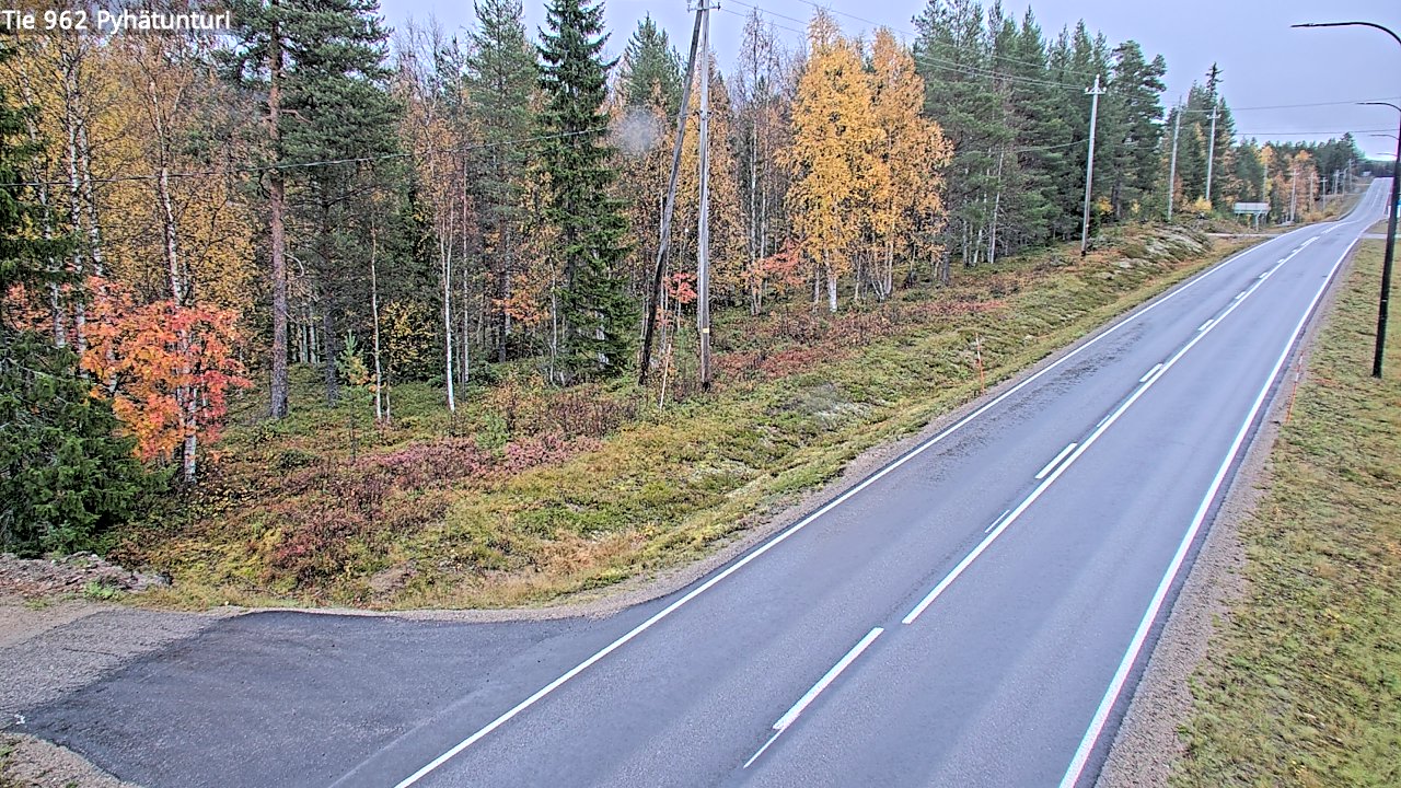 Kelikamerat Kuva Tie 962 Pelkosenniemi Pyhätunturi, Pelkosenniemi, Lappi