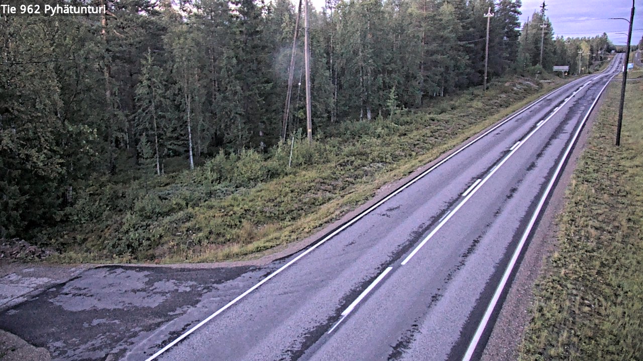 Kelikamerat Kuva Tie 962 Pelkosenniemi Pyhätunturi, Pelkosenniemi, Lappi