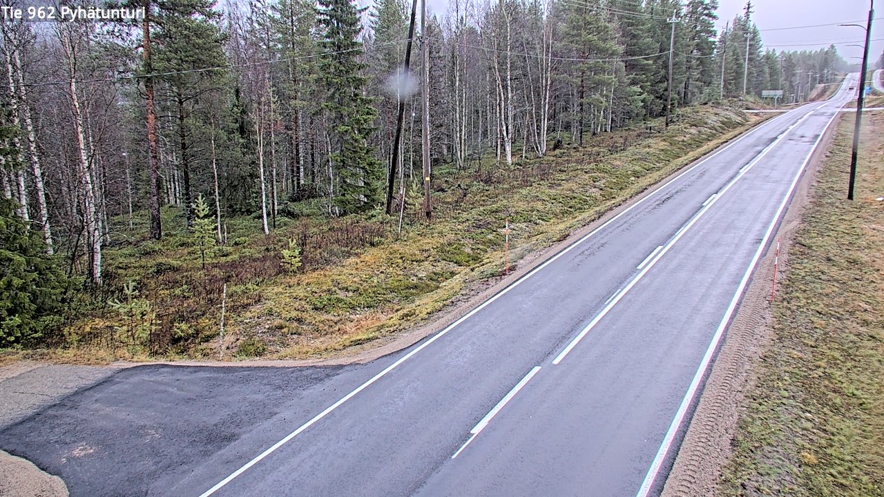 Kelikamerat Kuva Tie 962 Pelkosenniemi Pyhätunturi, Pelkosenniemi, Lappi