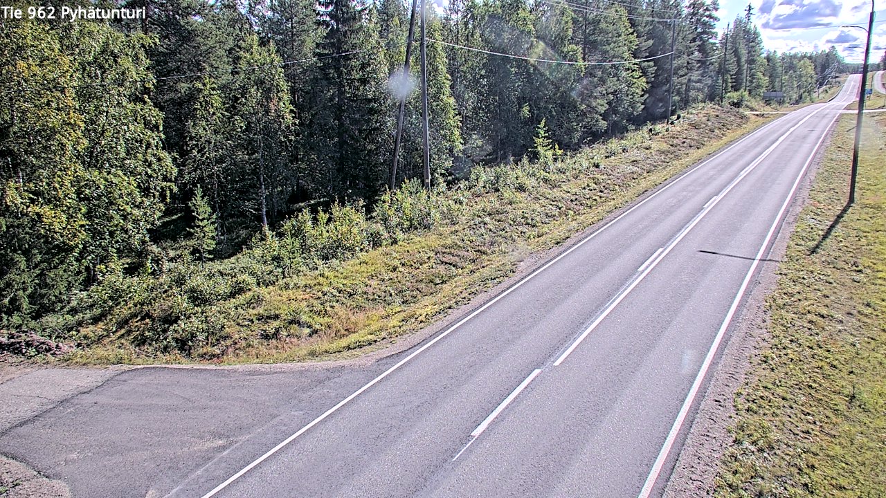 Kelikamerat Kuva Tie 962 Pelkosenniemi Pyhätunturi, Pelkosenniemi, Lappi