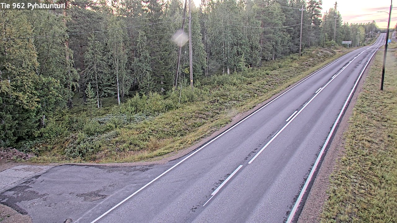 Kelikamerat Kuva Tie 962 Pelkosenniemi Pyhätunturi, Pelkosenniemi, Lappi
