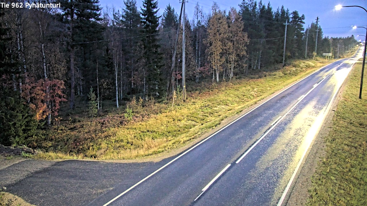 Kelikamerat Kuva Tie 962 Pelkosenniemi Pyhätunturi, Pelkosenniemi, Lappi