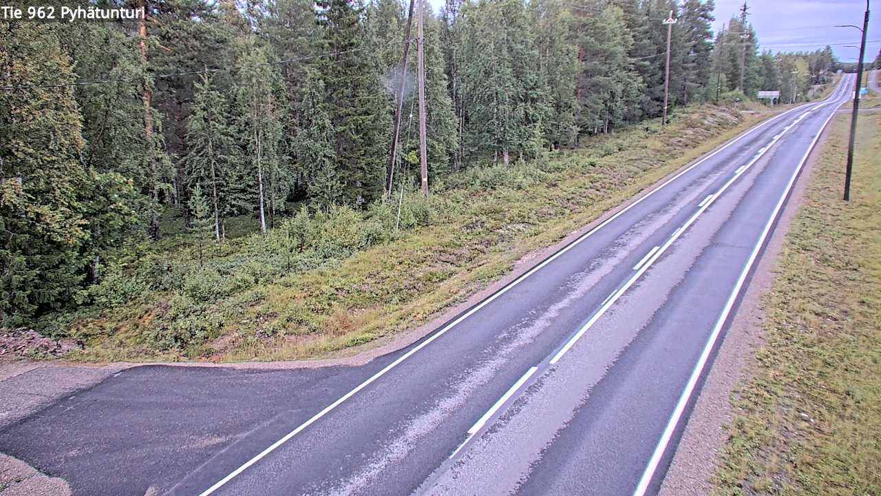 Kelikamerat Kuva Tie 962 Pelkosenniemi Pyhätunturi, Pelkosenniemi, Lappi