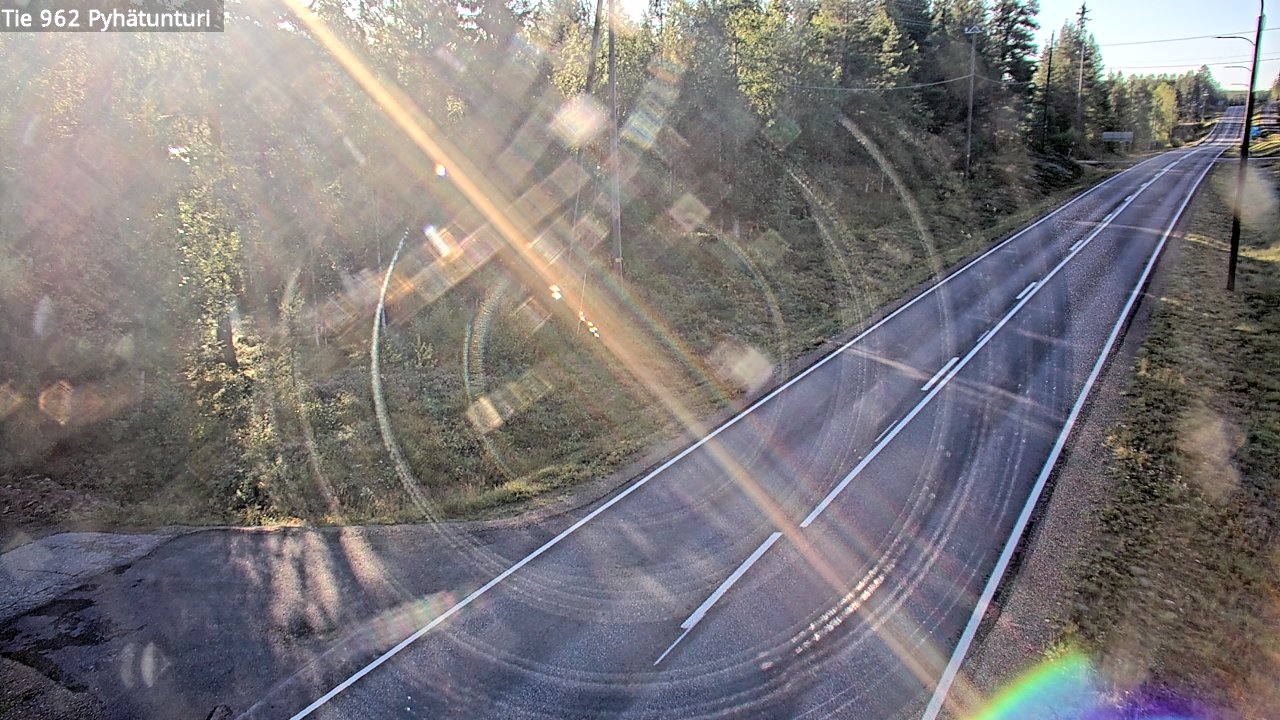 Kelikamerat Kuva Tie 962 Pelkosenniemi Pyhätunturi, Pelkosenniemi, Lappi