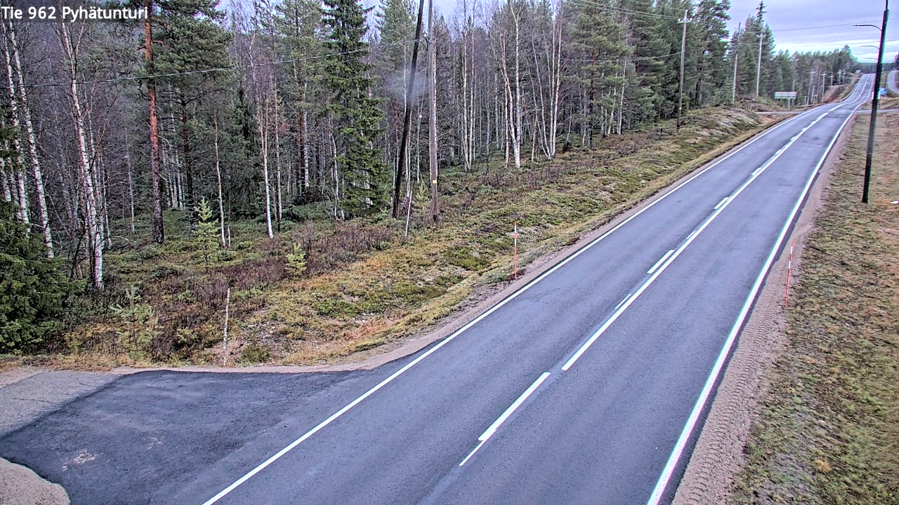 Kelikamerat Kuva Tie 962 Pelkosenniemi Pyhätunturi, Pelkosenniemi, Lappi